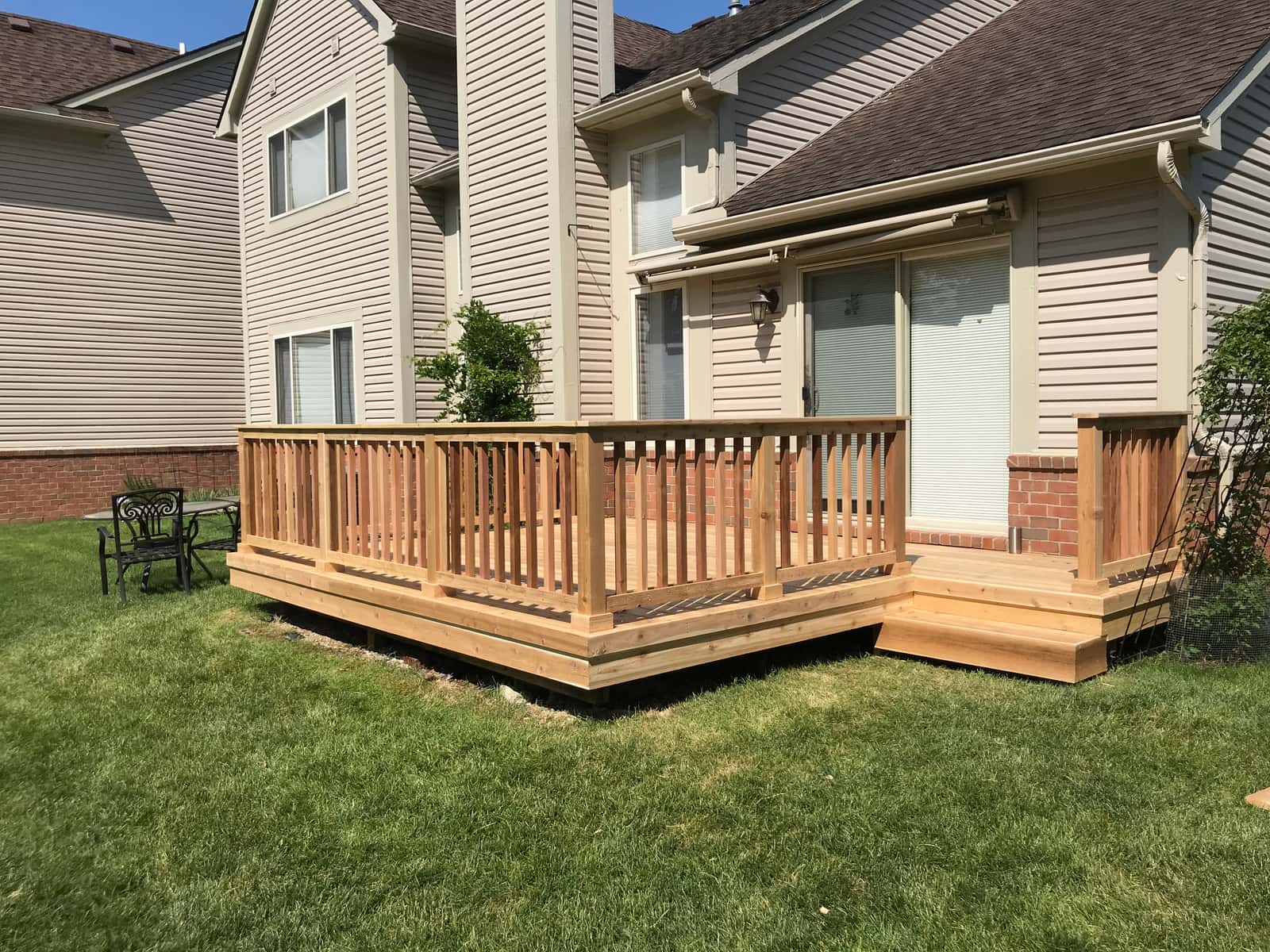 Cedar Deck Repair — After