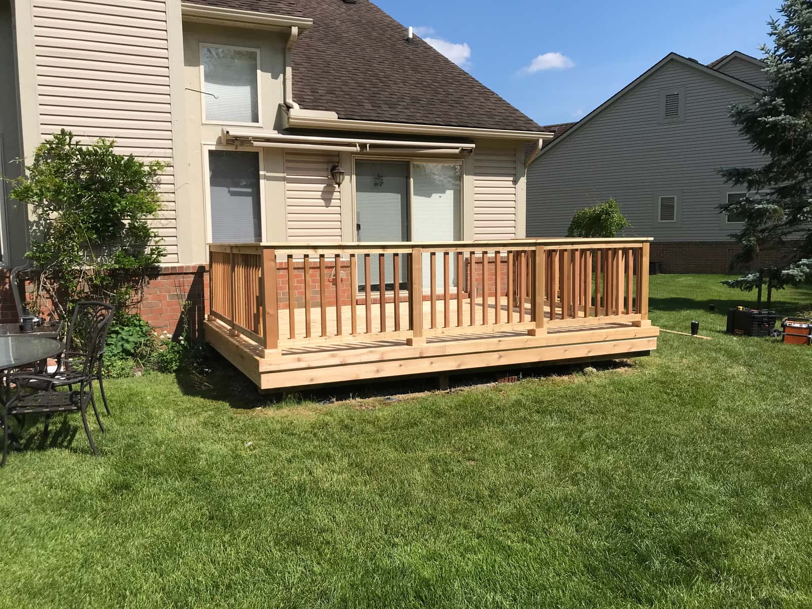 Cedar Deck Repair — After