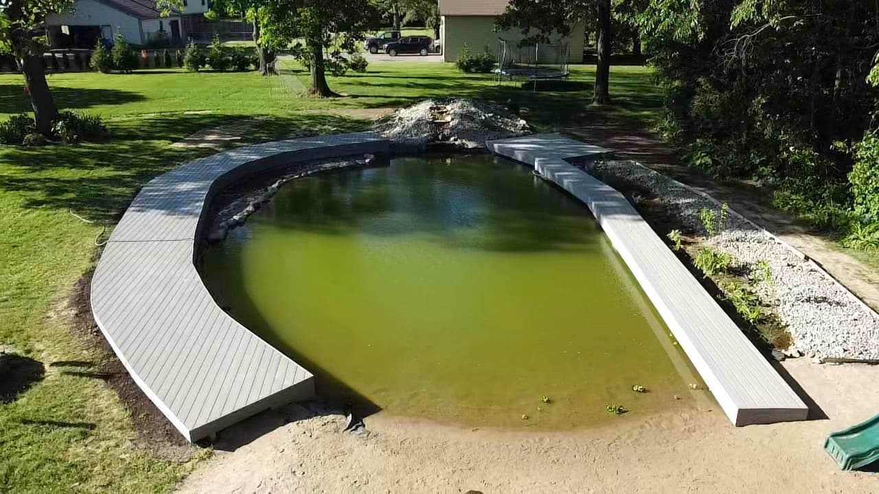 Commerce Pond Deck — After