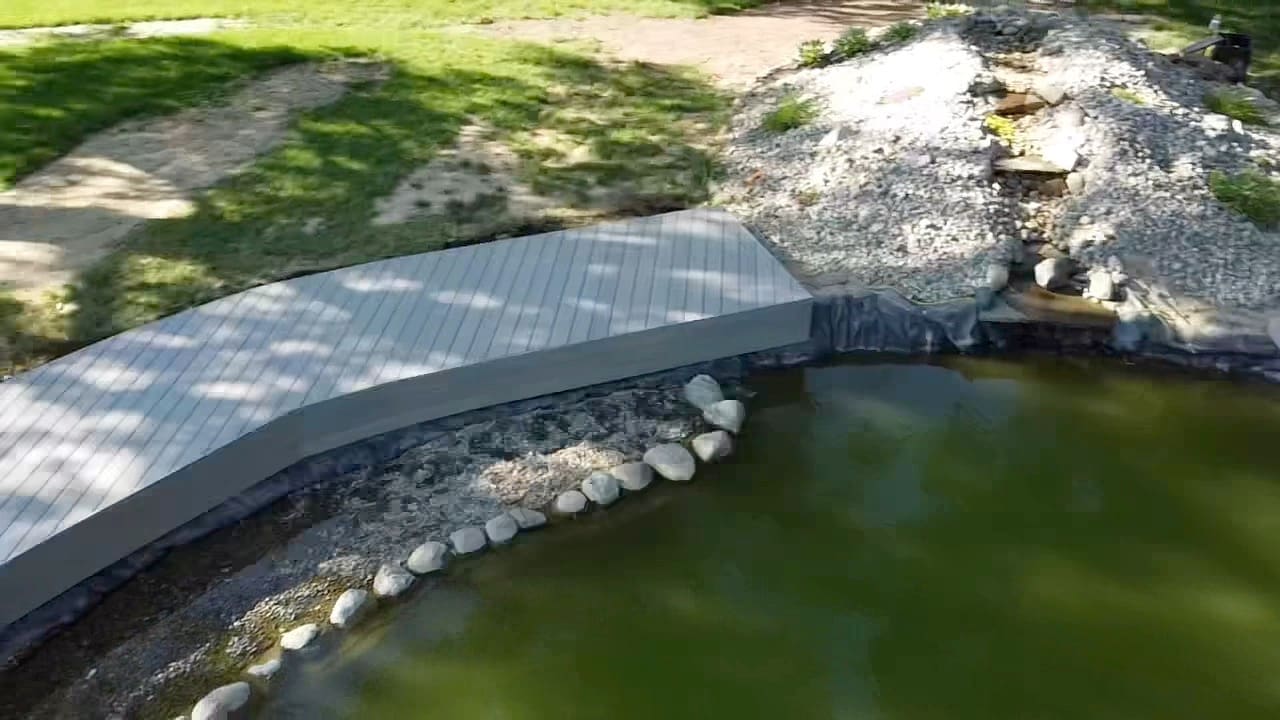Commerce Pond Deck — After