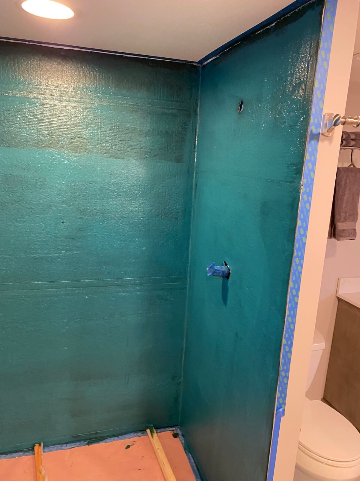 Dearborn Shower — During