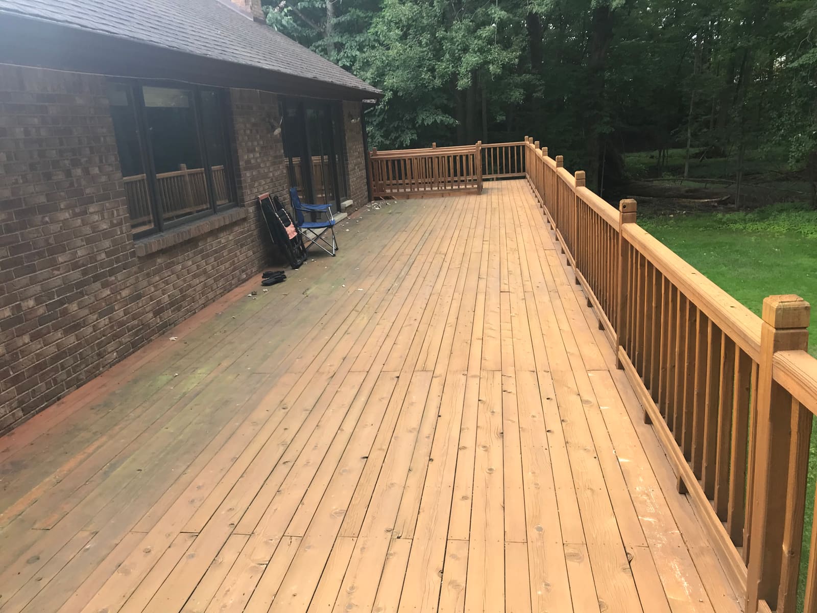 Farmington Hills New Deck — Before