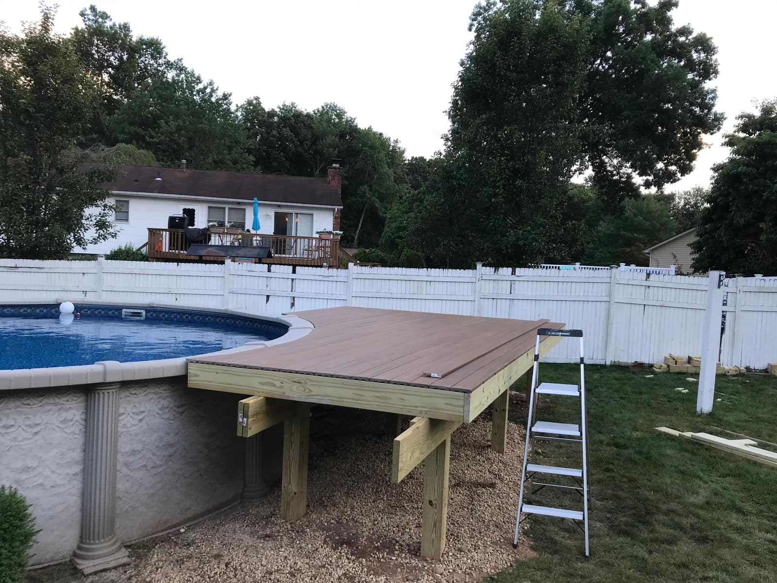 NY Pool Deck — During